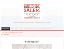 Tablet Screenshot of buildingsalem.com